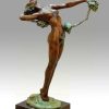 Harriet Frishmuth Large Bronze Sculpture - The Vine (1921) - Harriet Frishmuth Contemporary Art