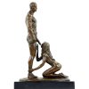 Kunst & Ambiente Blowjob Statue - Sex Bronze - Erotic Pair Of Lovers - Signed M.Nick Erotic Nudes - Vienna Bronze