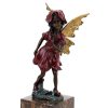 Miguel Fernando Lopez (Milo) Fairy Figurine - Flower Fairy - Bronze Figurine On Marble Base - Art Nouveau - Milo - Fantasy Statue Art Nouveau Statues