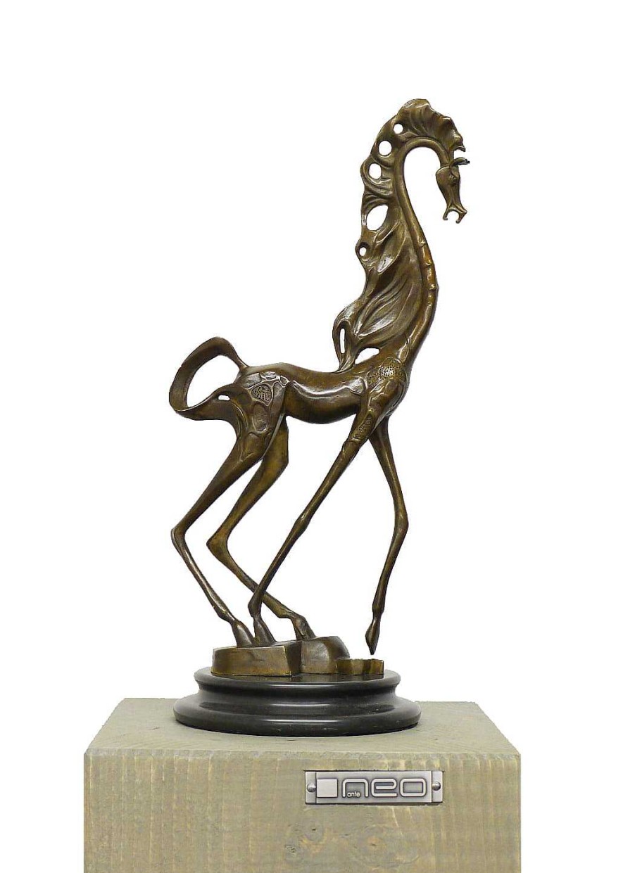 Salvador Dalí Abstract Animal Sculpture - Horse - Homage To S. Dali, Signed Animal Sculptures