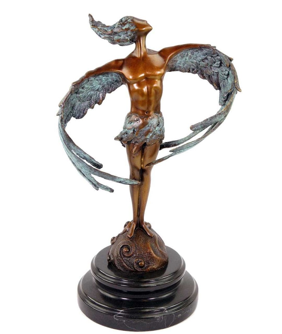 Martin Klein Contemporary Bronze Statue - Icarus´20 - Signed Martin Klein Contemporary Art