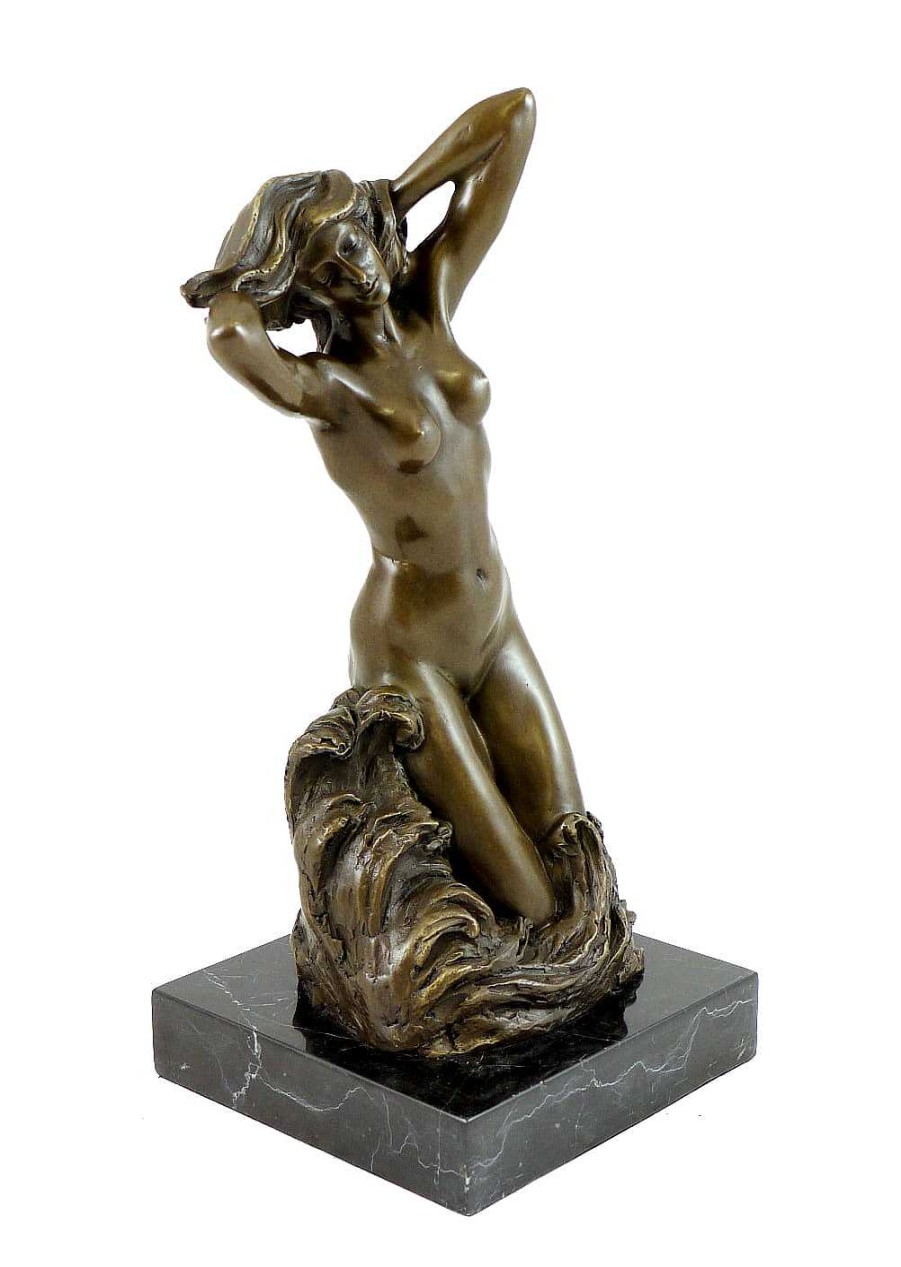 Auguste Rodin Female Nude Bronze - Baigneuse - 1880, Signed Auguste Rodin Contemporary Art