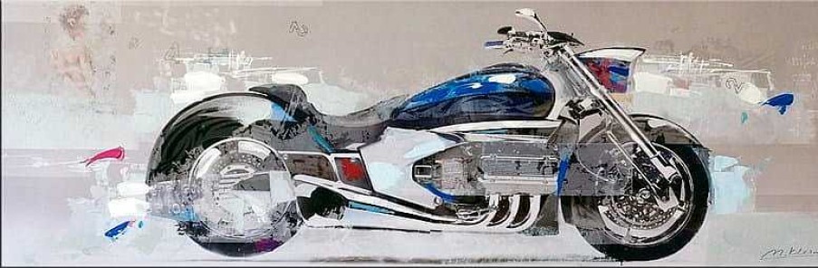 Martin Klein Modern Art Harley - Acrylic Painting - Martin Klein Acrylic Painting