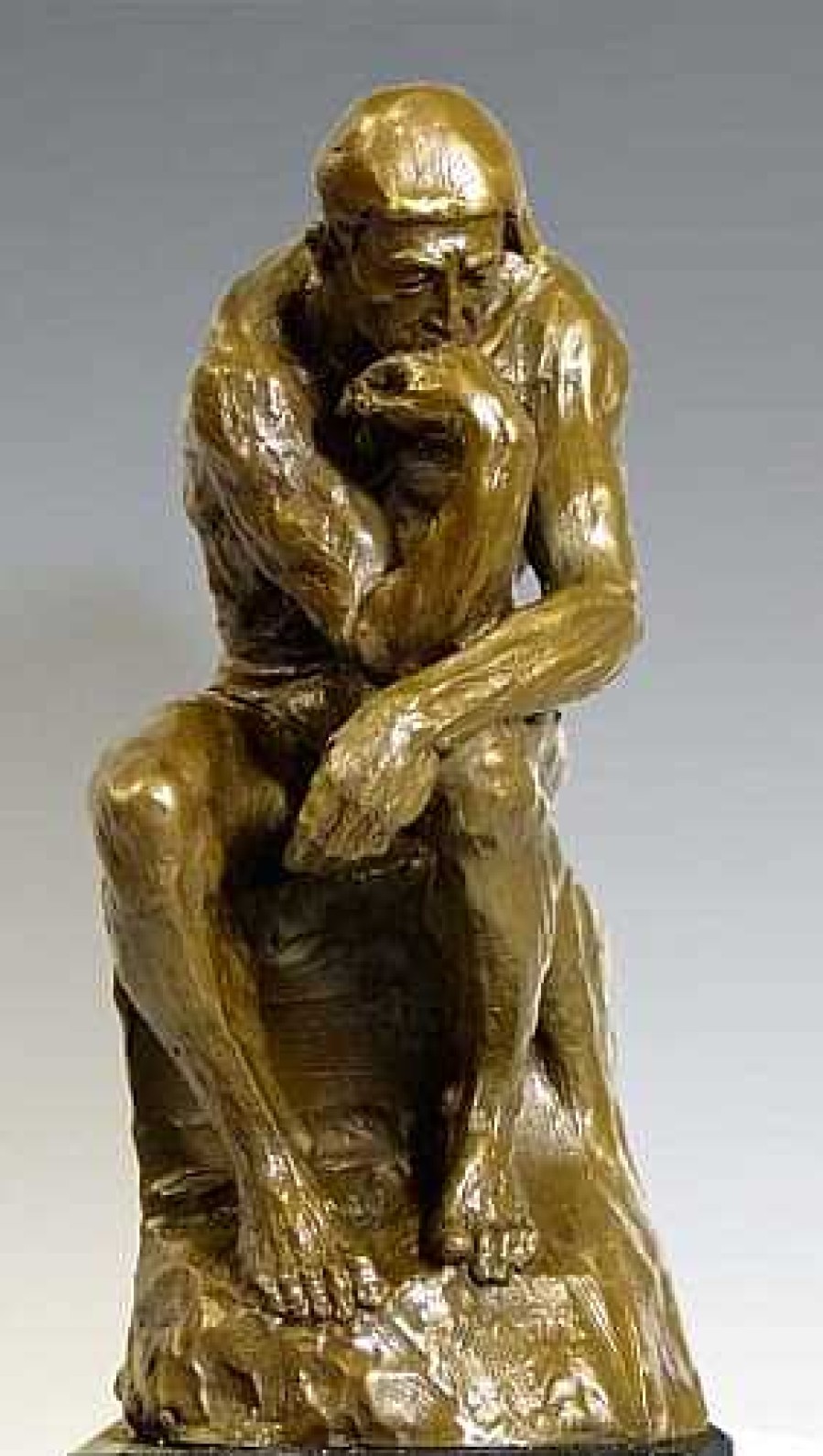 Auguste Rodin Famous Bronze Sculpture - The Thinker - Signed Auguste Rodin Contemporary Art