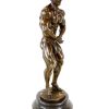 Miguel Fernando Lopez (Milo) Bronze Bodybuilder Figurine Arni - Trophy - Signed Milo Contemporary Art